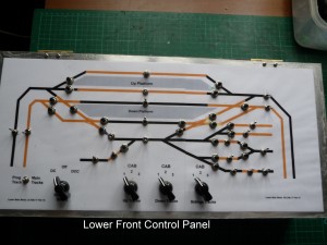Lower Front Control Panel